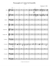 Passacaglia in C Minor for Ensemble