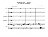 Magnificat in C Minor (choir and organ)